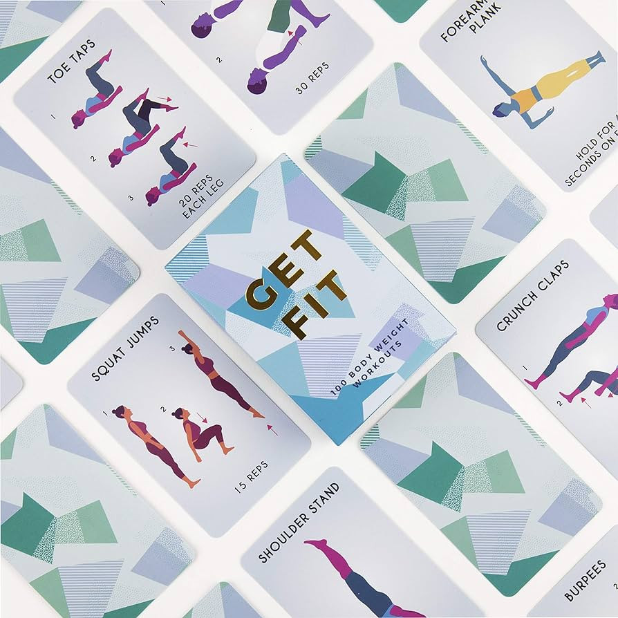 Get Fit Exercise Activity Cards | Amazon (US)