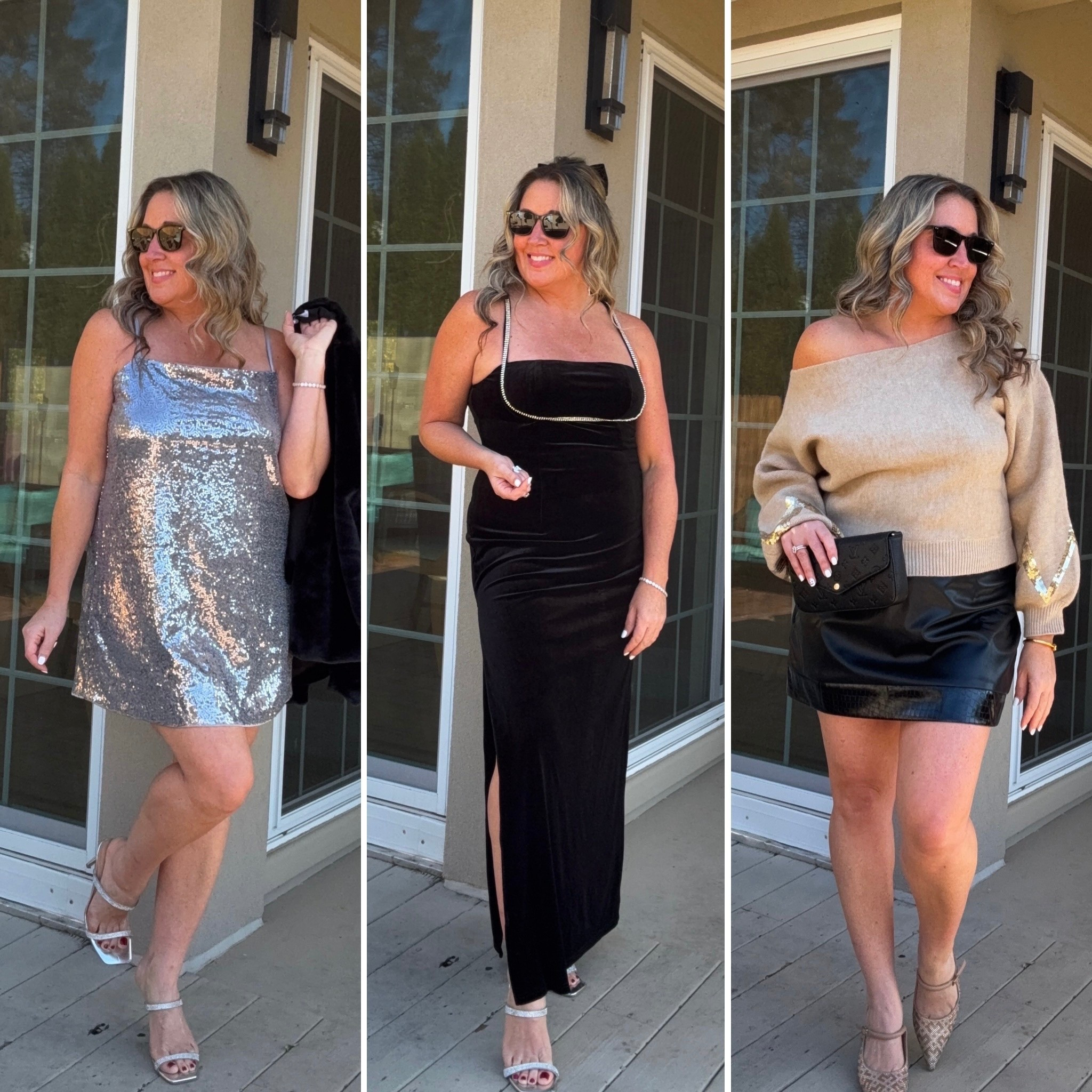 Holiday Collection from CUPSHE✨

Sequins, Velvet, and Leather Oh my!
So many great styles to chose from 🖤

#LTKHoliday #LTKOver40 #LTKSeasonal