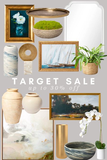 Sale alert! Home decor up to 30% right now at target! 

Abstract art, home decor, accessories, bookcase decor, fake plant, orchid, framed art, mirror, living room, bedroom, dining room, kitchen, classic home, traditional home, gold frame, spring decor 


#LTKhome #LTKunder100 #LTKsalealert