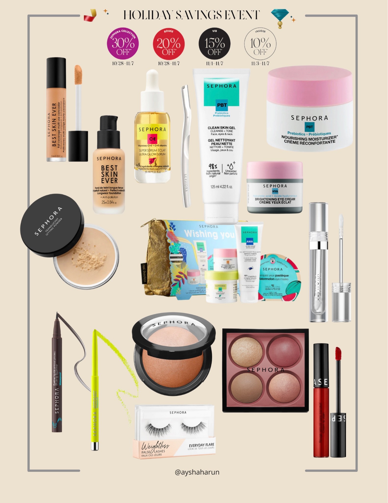 Sephora Collection sale picks 

#LTKHoliday #LTKSeasonal #LTKbeauty
