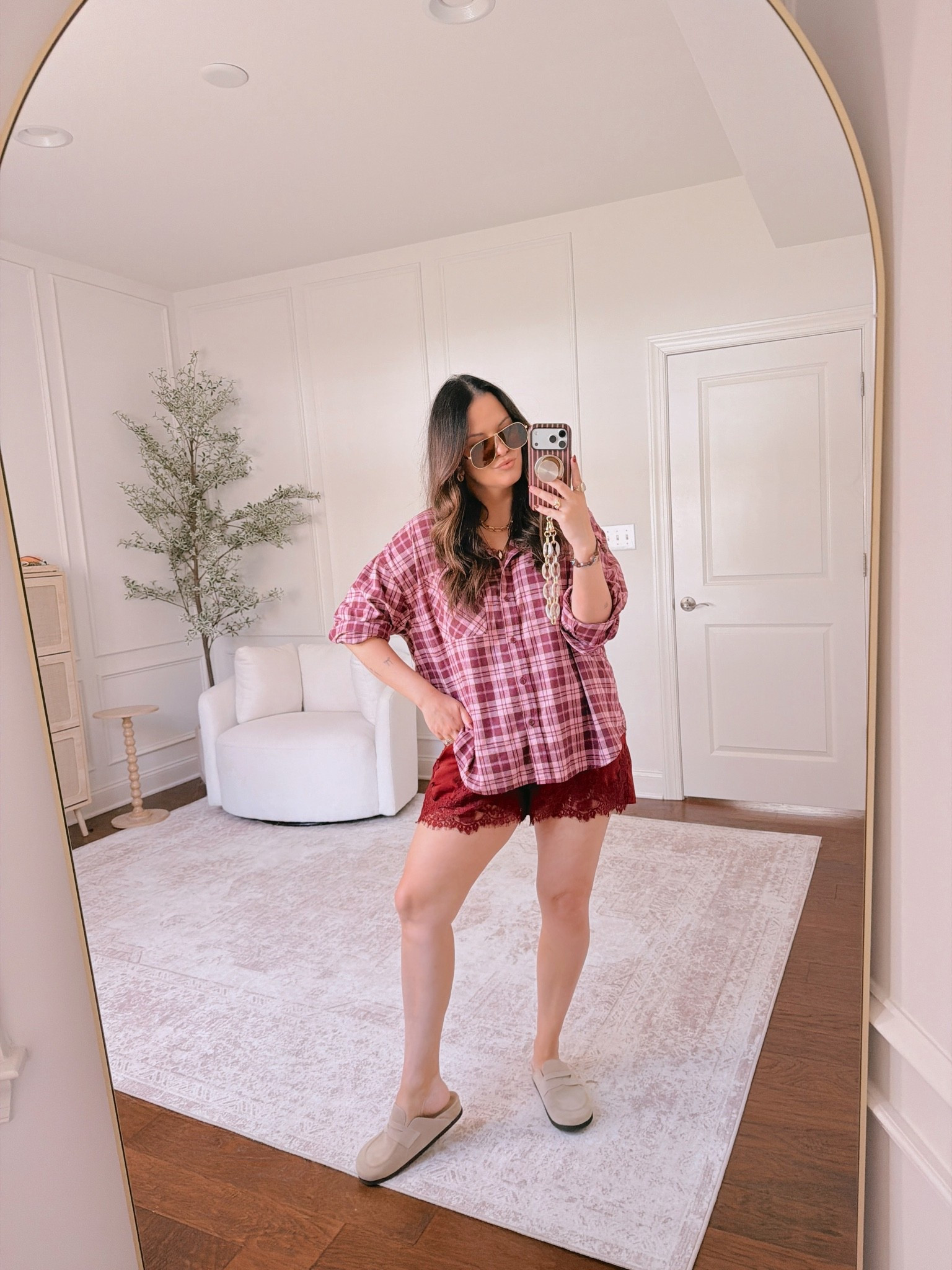 Wearing an XL in both pieces

#LTKootd #LTKmomlife #LTKMidsize