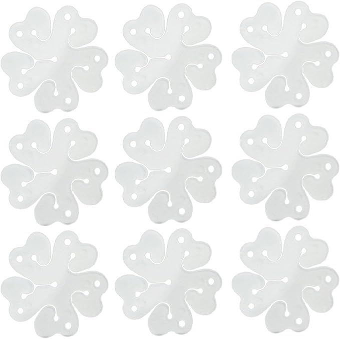 baotongle 50 clips de globo con forma de flor portátil para decoración de bodas, eventos de cum... | Amazon (US)