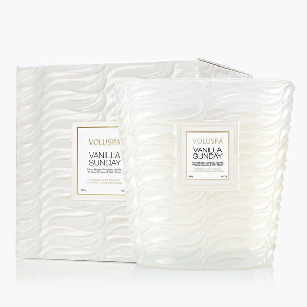 Vanilla Sunday - 3 Wick Hearth Candle | Voluspa