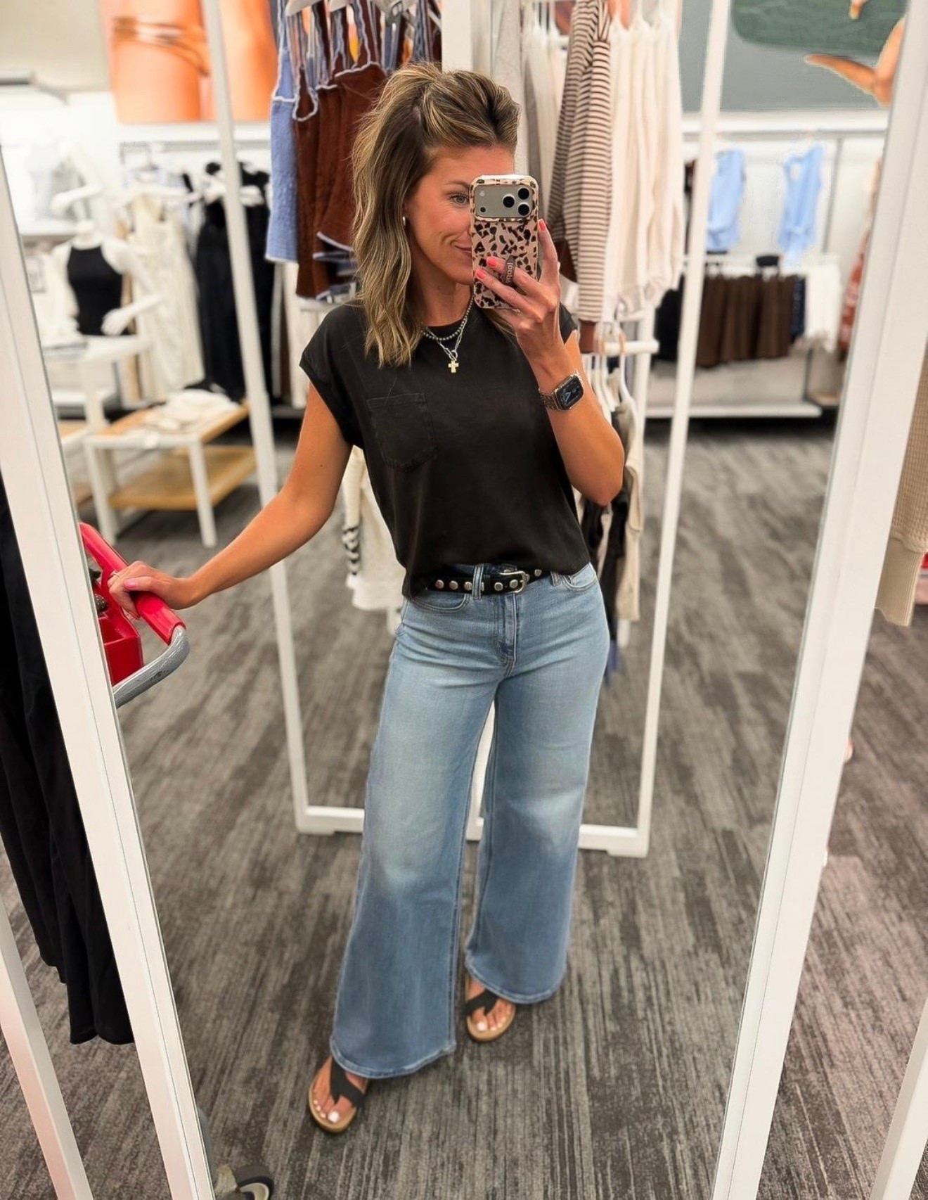 Last Week’s Top Seller~ 
Still my favorite Target jeans. Not mad about this new tee either. 
Tee/ small
Jeans/ 8 regular length

#LTKSeasonal #LTKOver40 #LTKootd