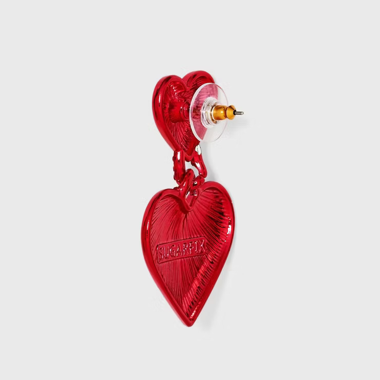 SUGARFIX by BaubleBar Double Heart Drop Earrings | Target
