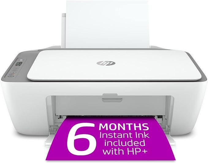HP DeskJet 2755e Wireless Color All-in-One Printer with bonus 6 months Instant Ink with HP+ (26K6... | Amazon (US)