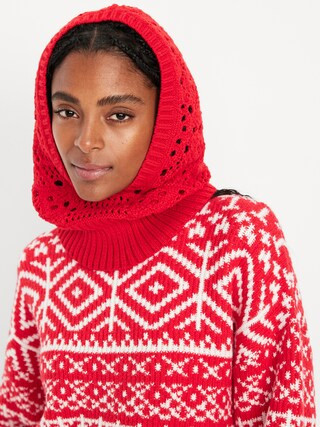 Crochet-Knit Balaclava | Old Navy (US)