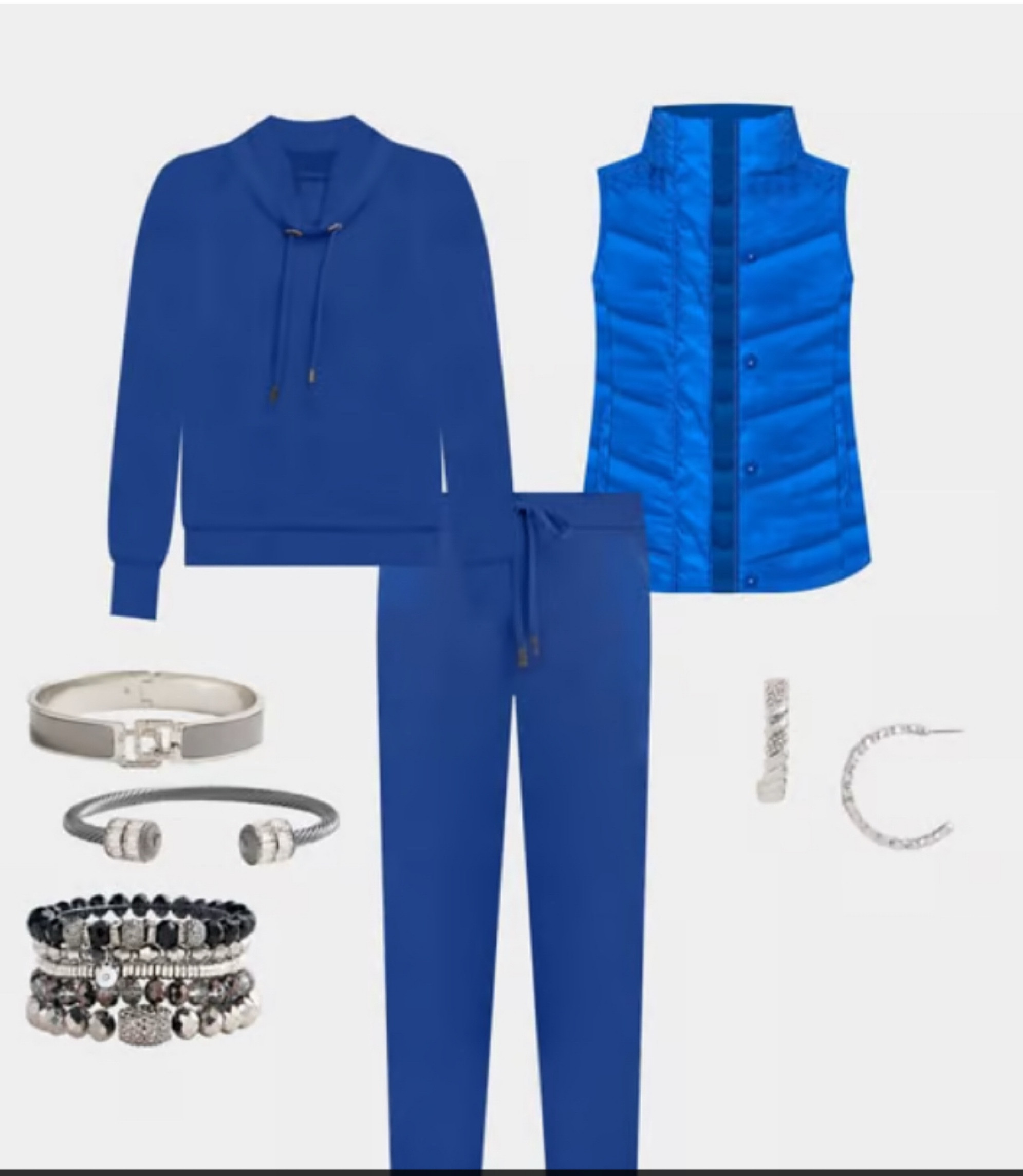 Vibrant color is IN for 2025! And these Zenergy pieces from Chico's are 25% off today! I size up in the cowl neck top for a more relaxed fit, wear small n the vest & pants. 

Winter outfit
Casual outfit
Athleisure
Activewear
Royal blue 
Puffer vest 

#stylewithserena
#lovechicos
#athleisure
#winteroutfit
#puffervest

#LTKSaleAlert #LTKOver40 #LTKActive