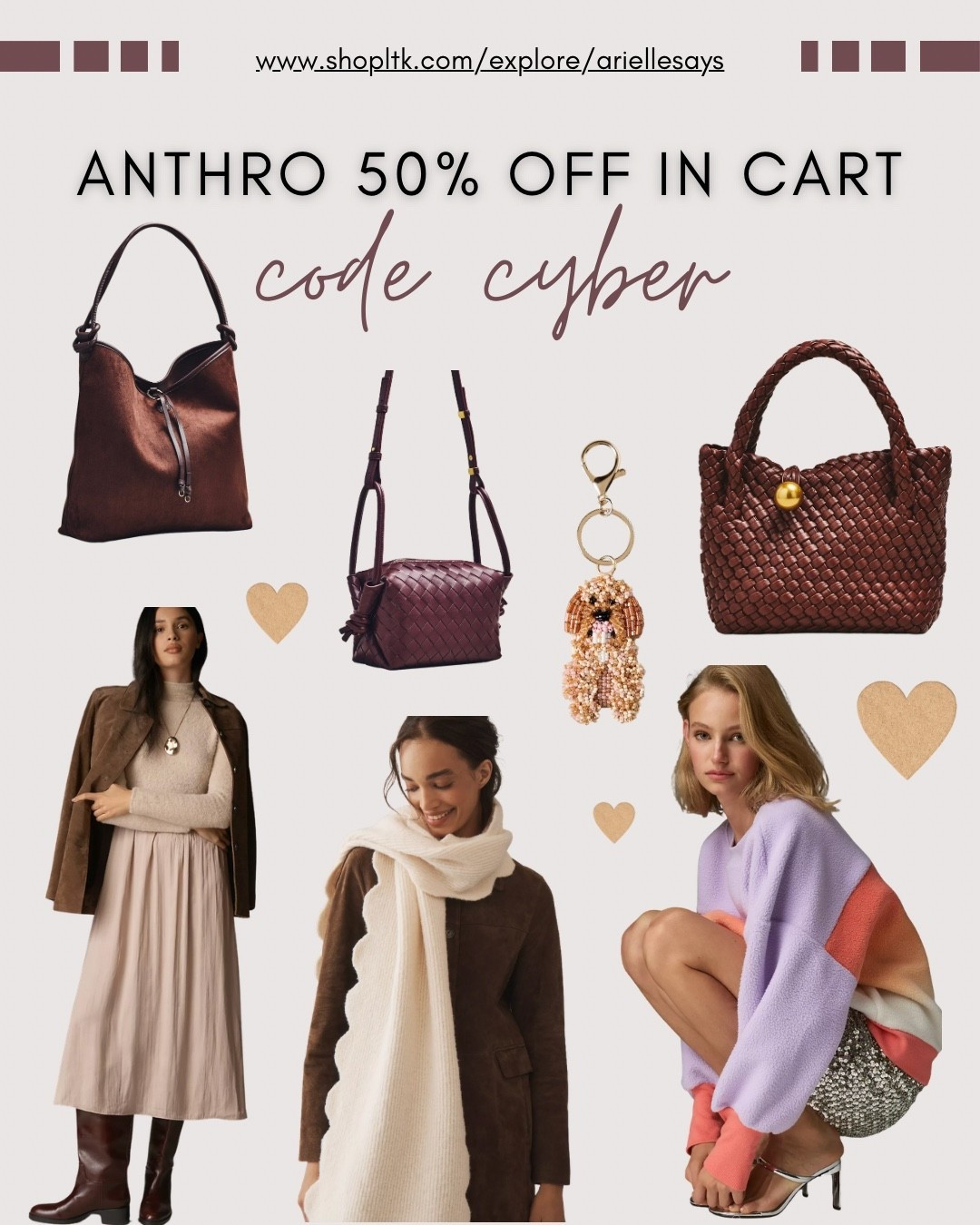 Anthro is having the best sales- 50% off with code CYBER! They have incredible deals, get it while you can  

#LTKGiftGuide #LTKSaleAlert #LTKCyberWeek