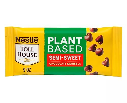 Plant Based Semi-Sweet Chocolate Morsels 9oz 1 Pack - Smooth & Deliciously Rich Chocolate Chips for Baking or Snacking - Perfect Semi Sweet Chocolate Chips for Cooking & Baking | Amazon (US)