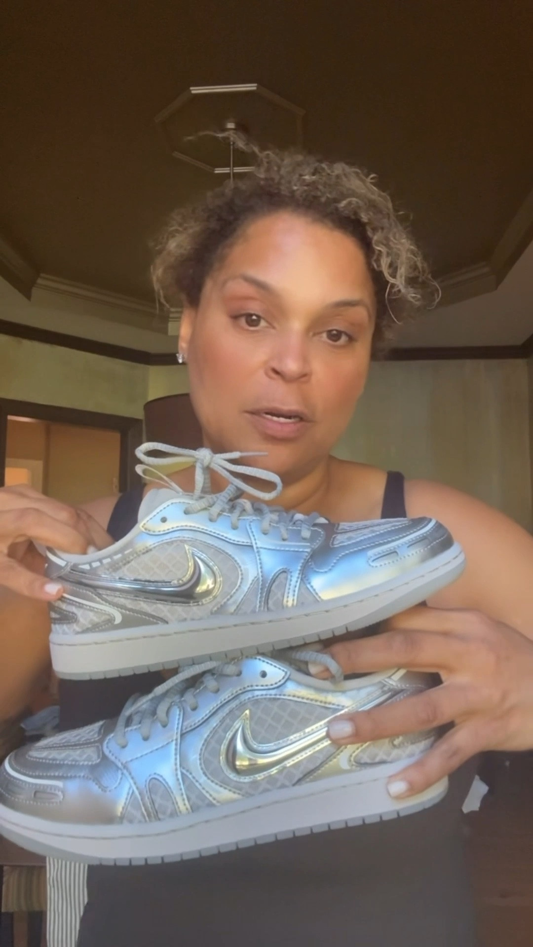 I’ve never owned a pair of Air Jordan sneakers but I fell in love as soon as I saw them. Satin midi. Jeans. Black pants. So many options. 
Street wear Nike Sneakers Leather Shoes

#LTKActive #LTKOver40 #LTKSaleAlert