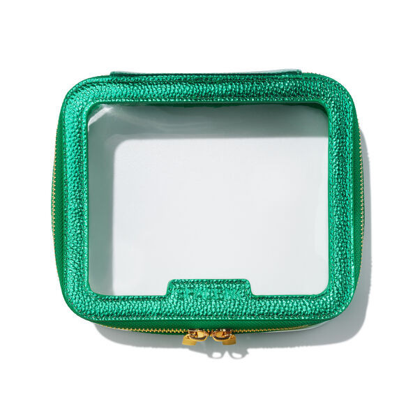 Medium Travel Bag - Metallic Green | Space NK - UK