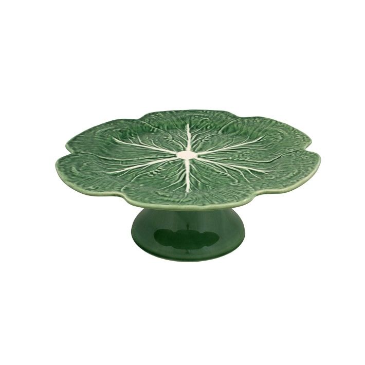 Bordallo Pinheiro Cabbage Cake Stand | Williams-Sonoma