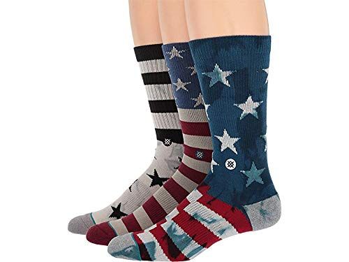 Stance Men's Americana 3-Pack Socks | Amazon (US)