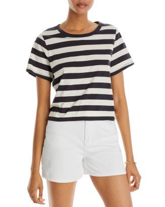 Madewell Bella Striped Tee Back to results -  Women - Bloomingdale's | Bloomingdale's (CA)