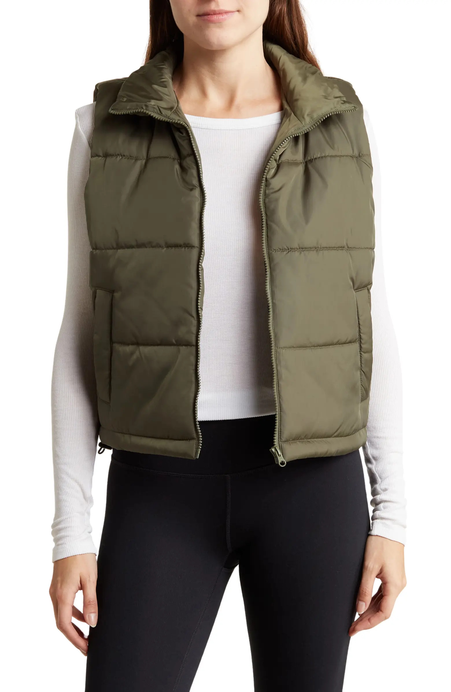 Crop Puffer Vest | Nordstrom Rack