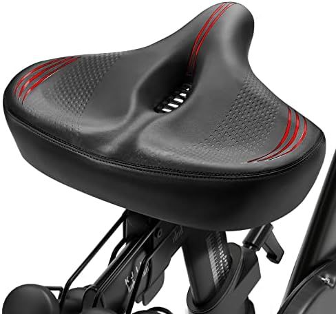 Oversized Comfort Bike Seat for Peloton Bike & Bike+, Exercise Spin Bike or Road Bikes Replacement S | Amazon (US)