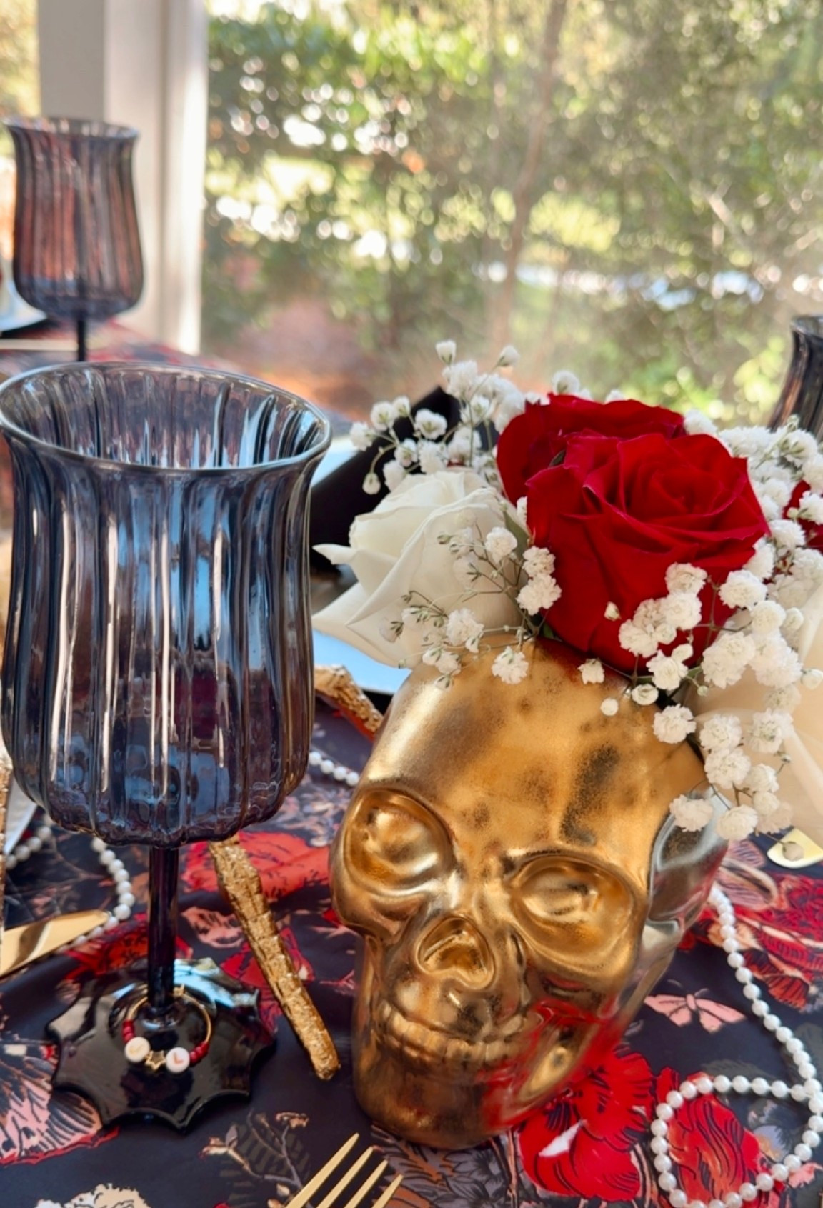 Step into the glamour and mystery ✨🕵️‍♂️ Our murder mystery party was filled with dramatic décor, elegant tablescapes, themed outfits, and immersive details that made the night unforgettable. Shop all the pieces that brought the storyline to life—from moody lighting and vintage-inspired accents to stylish hosting essentials perfect for any themed soirée. Hosting has never been this fun… or this mysterious. 🥂🔎💫 

#LTKParties #LTKHome #LTKSeasonal