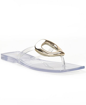 Women's Yorlin Jelly Flat Sandals, Macy's Exclusive | Macy's