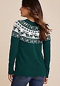 Reindeer Fair Isle Sweater | Maurices