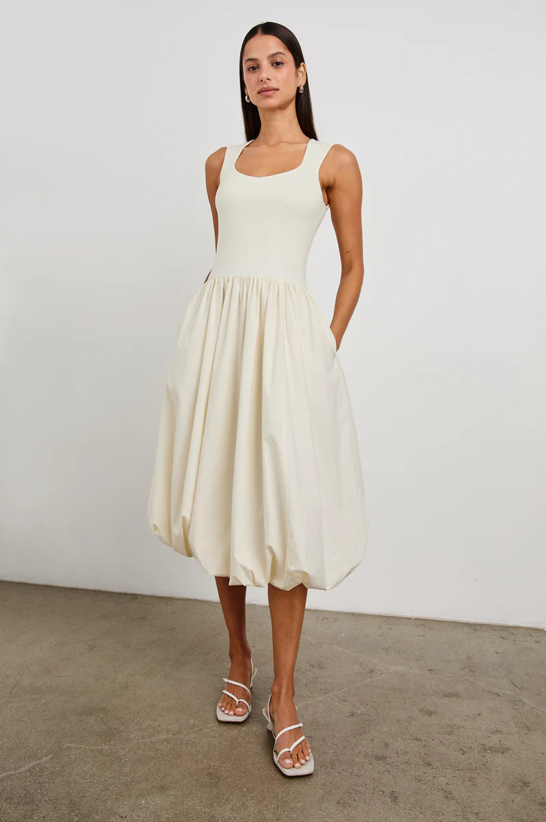 ROSALIND DRESS - IVORY | Rails