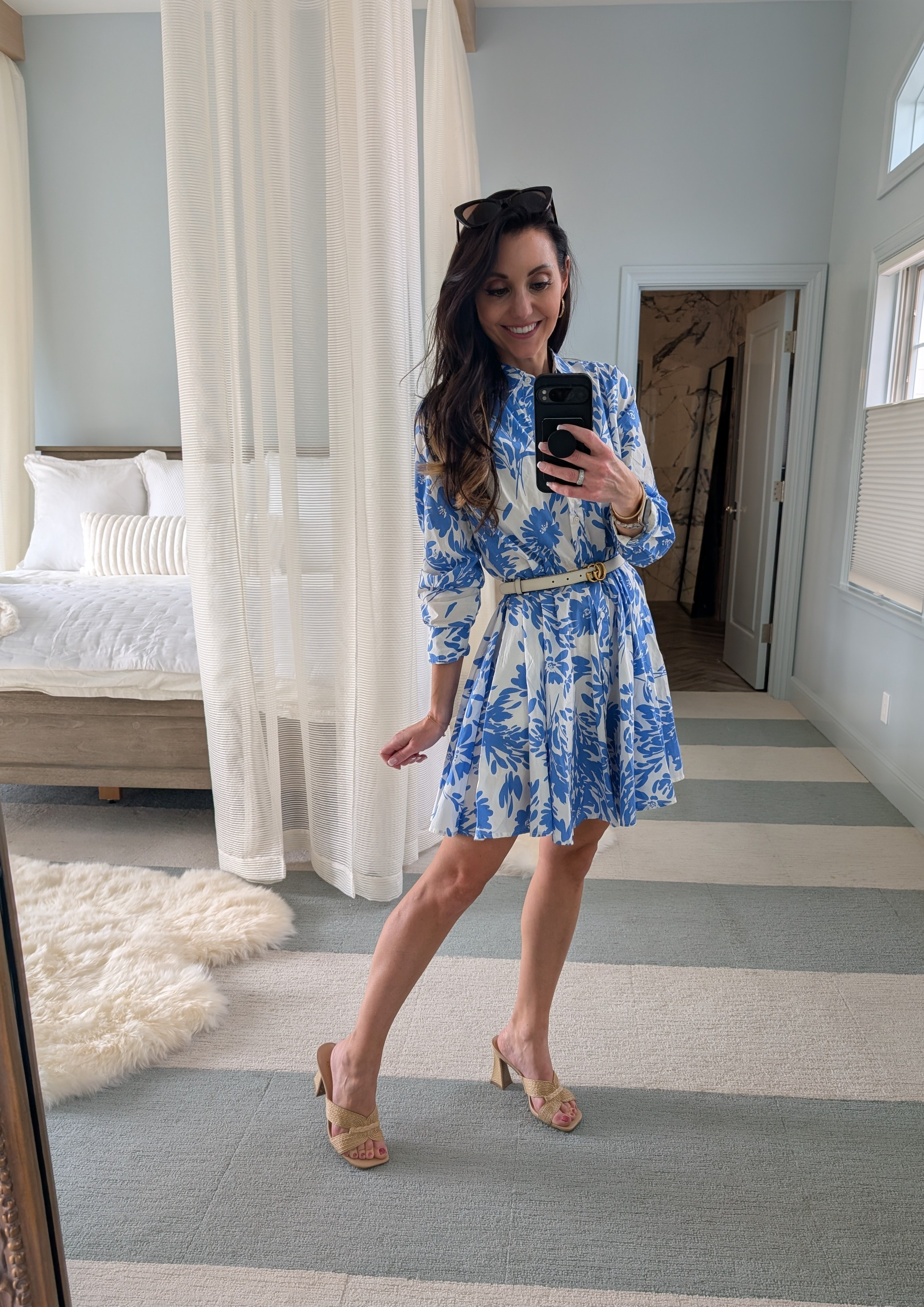 The perfect Easter dress is on sale now! Floral, functional buttons, and absolutely beautiful! True to size.

#LTKOver40 #LTKPetite #LTKSaleAlert