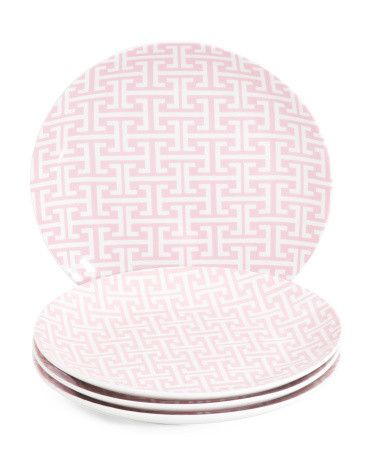 Set Of 4 Porcelain St Lucia Appetizer Plates | TJ Maxx