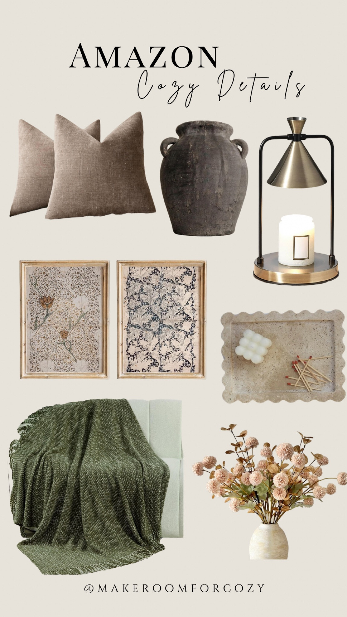 Cozy Details for your home from Amazon! Perfect for the upcoming chilly months 🎃🍂

#LTKHome #LTKSeasonal