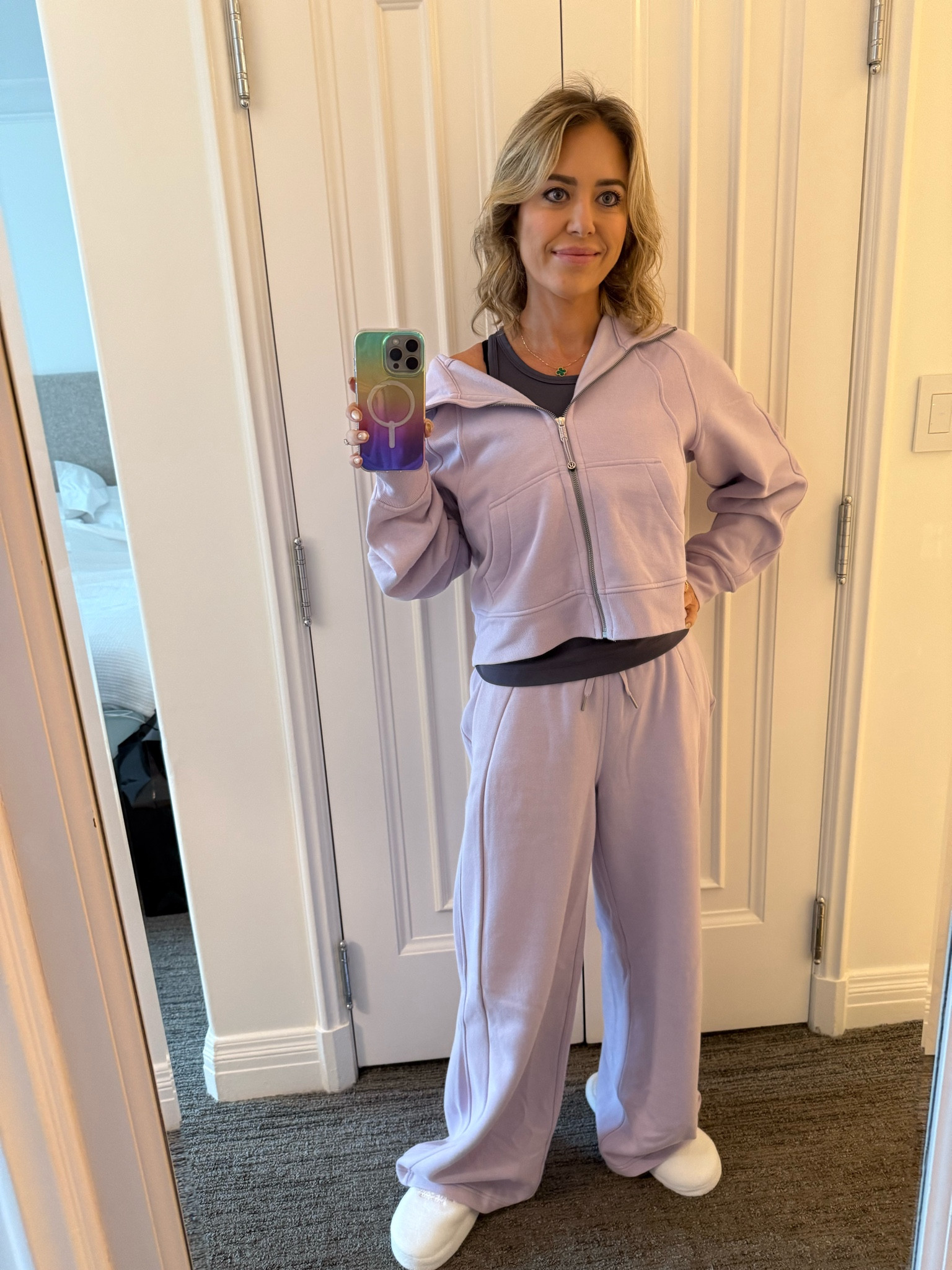 Always living for my #lululemon. And duh, cozy & coordinated. 