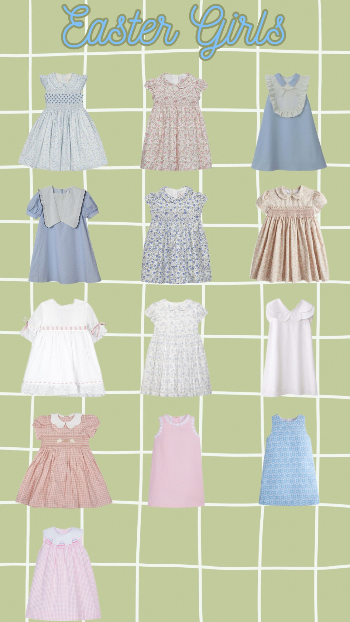 Little girl and toddler Easter favorites #easter #girl #dress #smocking 

#LTKbaby #LTKkids #LTKfamily