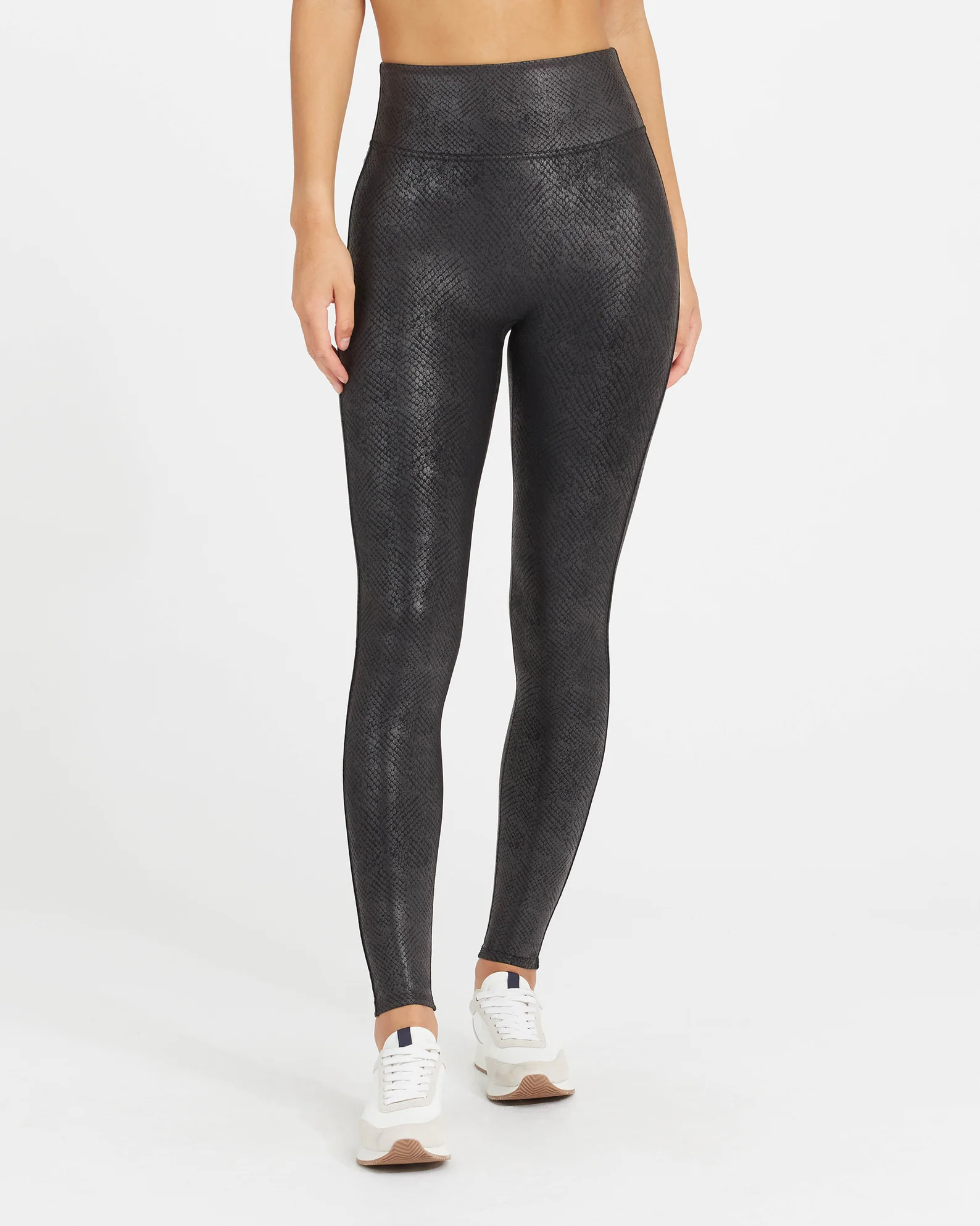 Faux Leather Matte Snake Leggings | Spanx