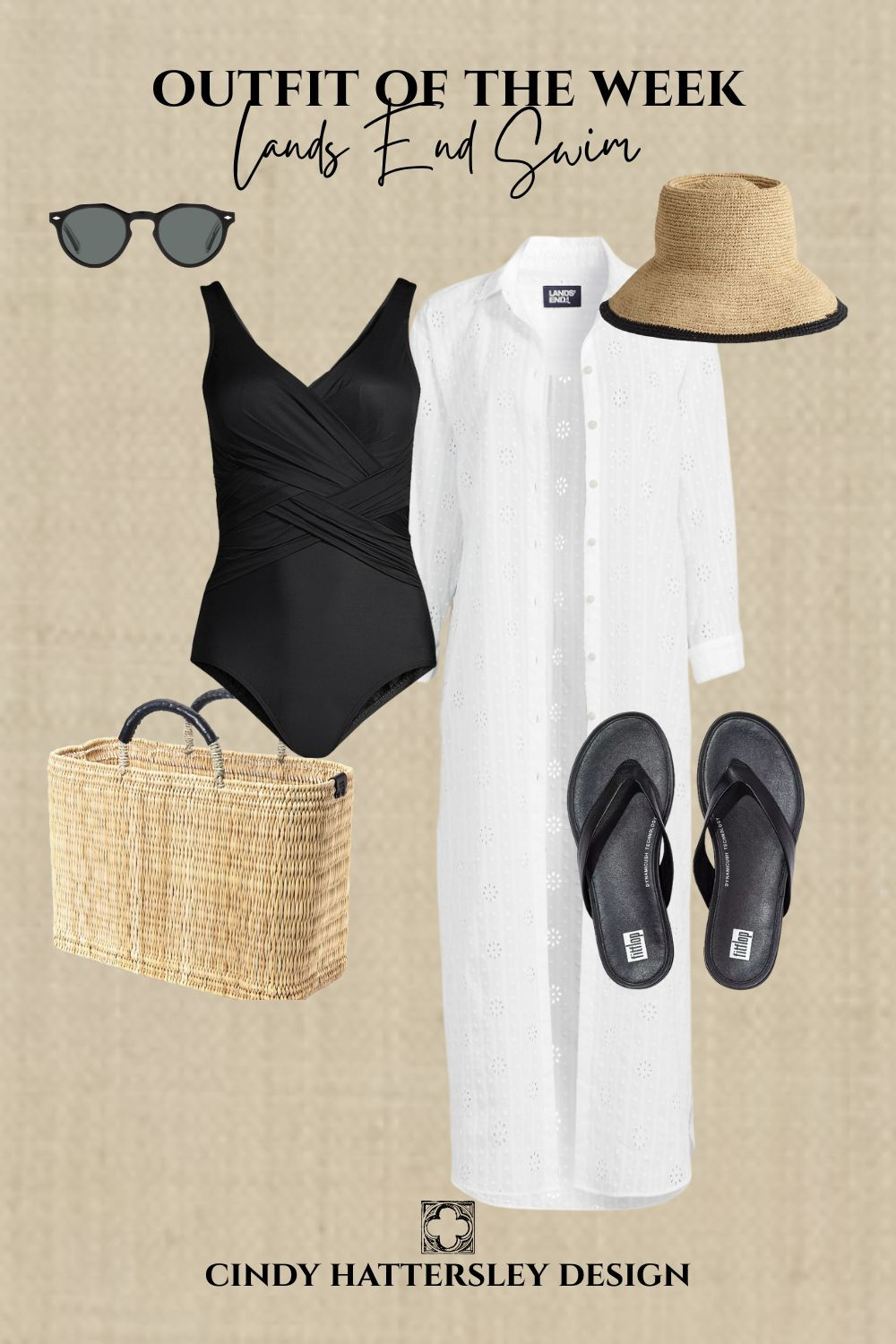 Swimsuit & Coverup Outfit
#swimsuit #coverup 

 #LTKSeasonal #LTKActive #LTKOver40