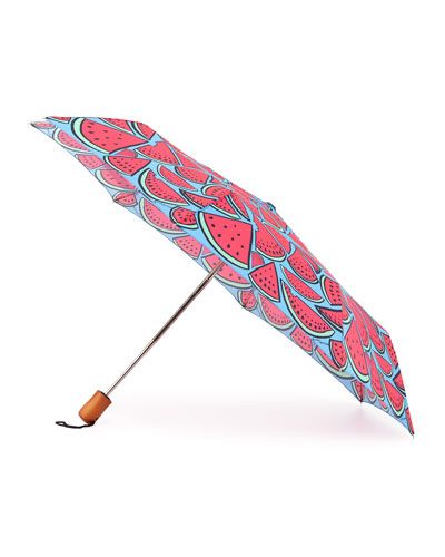 Watermelon-Print Umbrella, Pink | Neiman Marcus