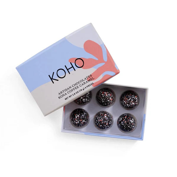 Seeker Kona Coffee Caramel 6-Piece Bon Bons | KOHO