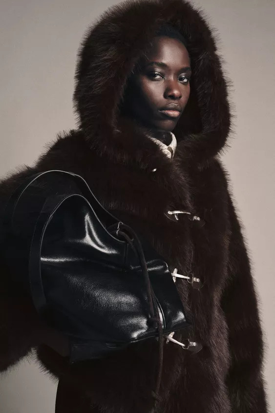 SHORT FAUX FUR COAT ZW COLLECTION | Zara UK