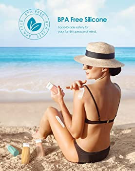 Morfone Travel Bottles for Toiletries, 3oz Tsa Approved Travel Size Containers Leak Proof BPA Fre... | Amazon (US)