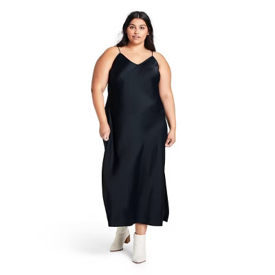 Women's Slip Dress - Nili Lotan x Target Navy Blue | Target