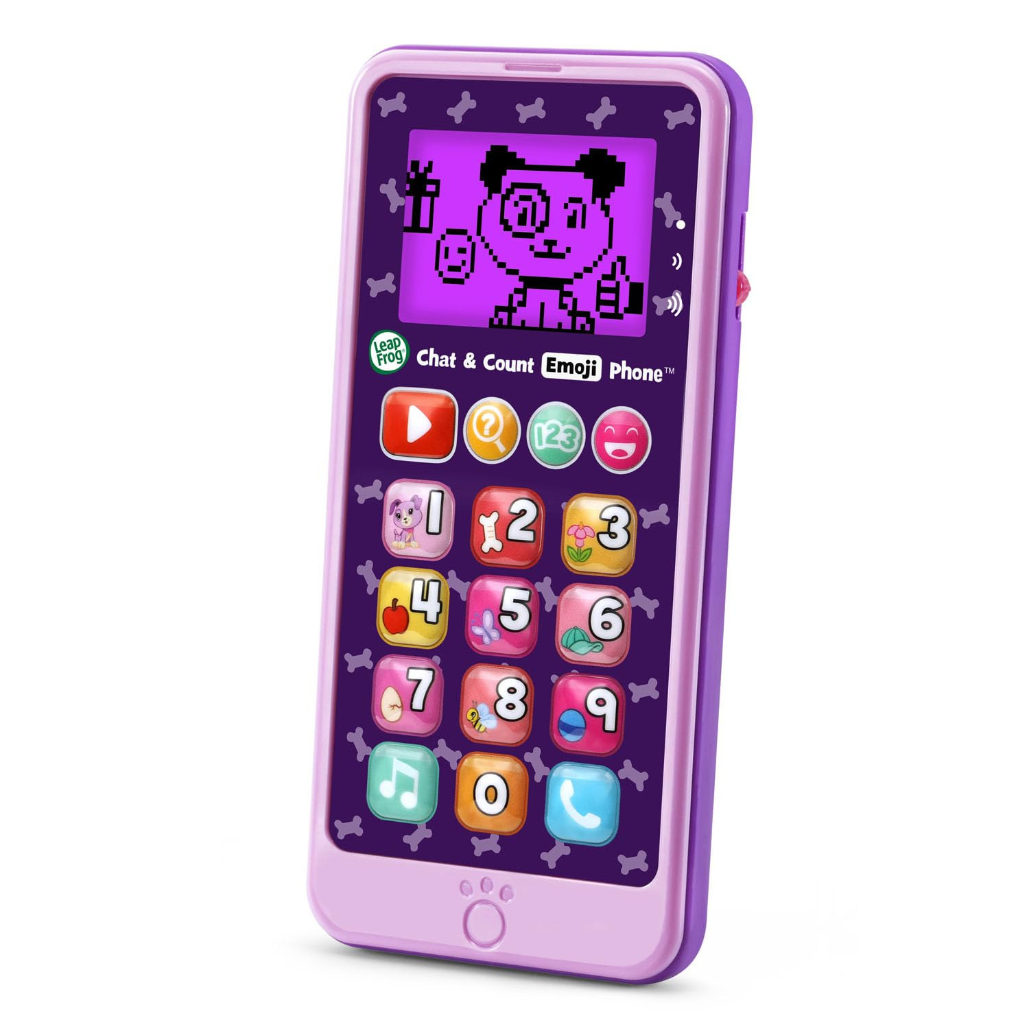 LeapFrog Chat and Count Emoji Phone, Purple | Amazon (US)