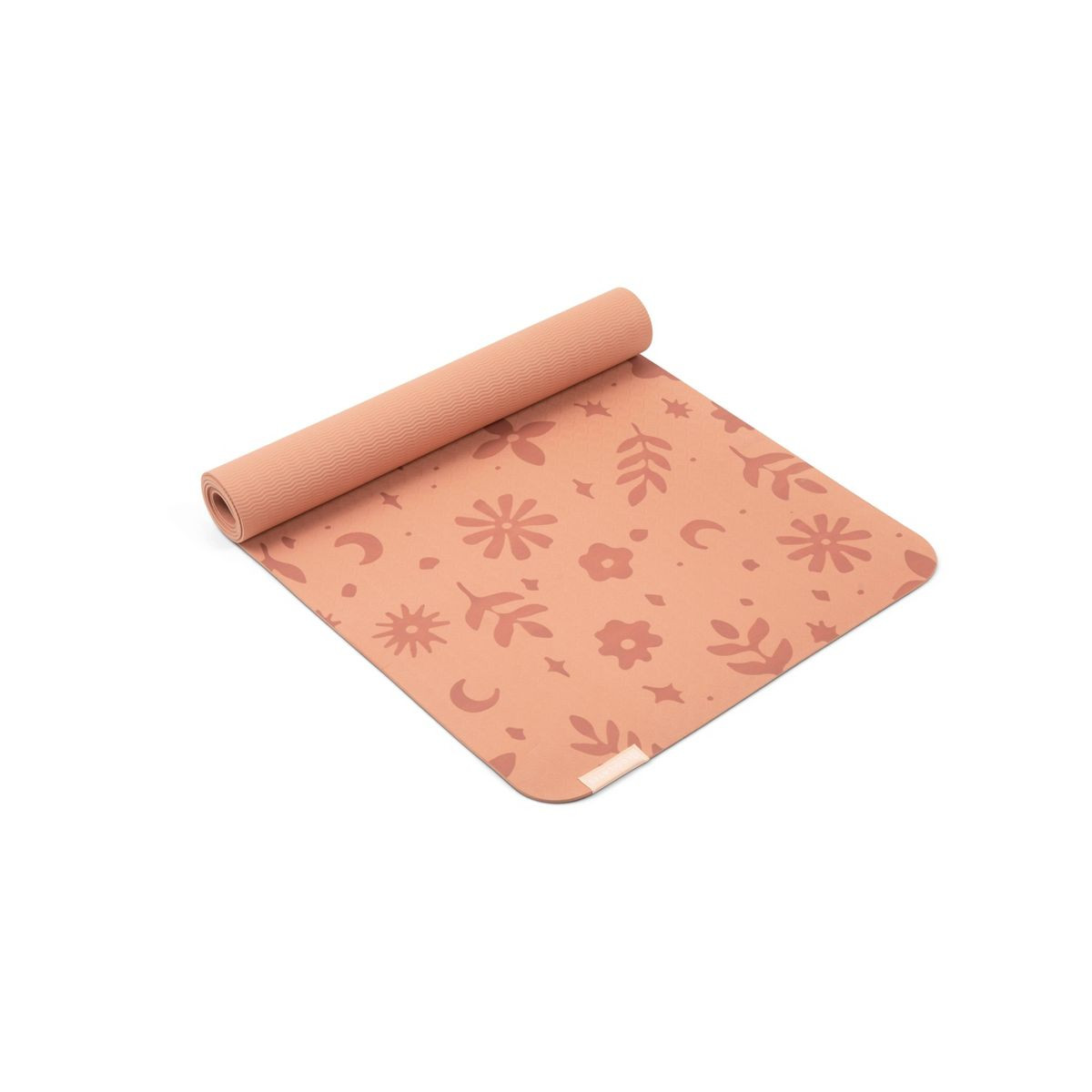 Blogilates Beginner Lightweight Yoga Mat - Rust (4mm) | Target