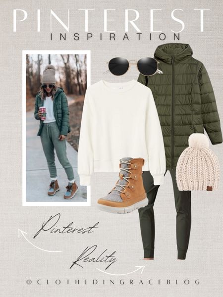 Pinterest outfit inspiration put together with Amazon items 