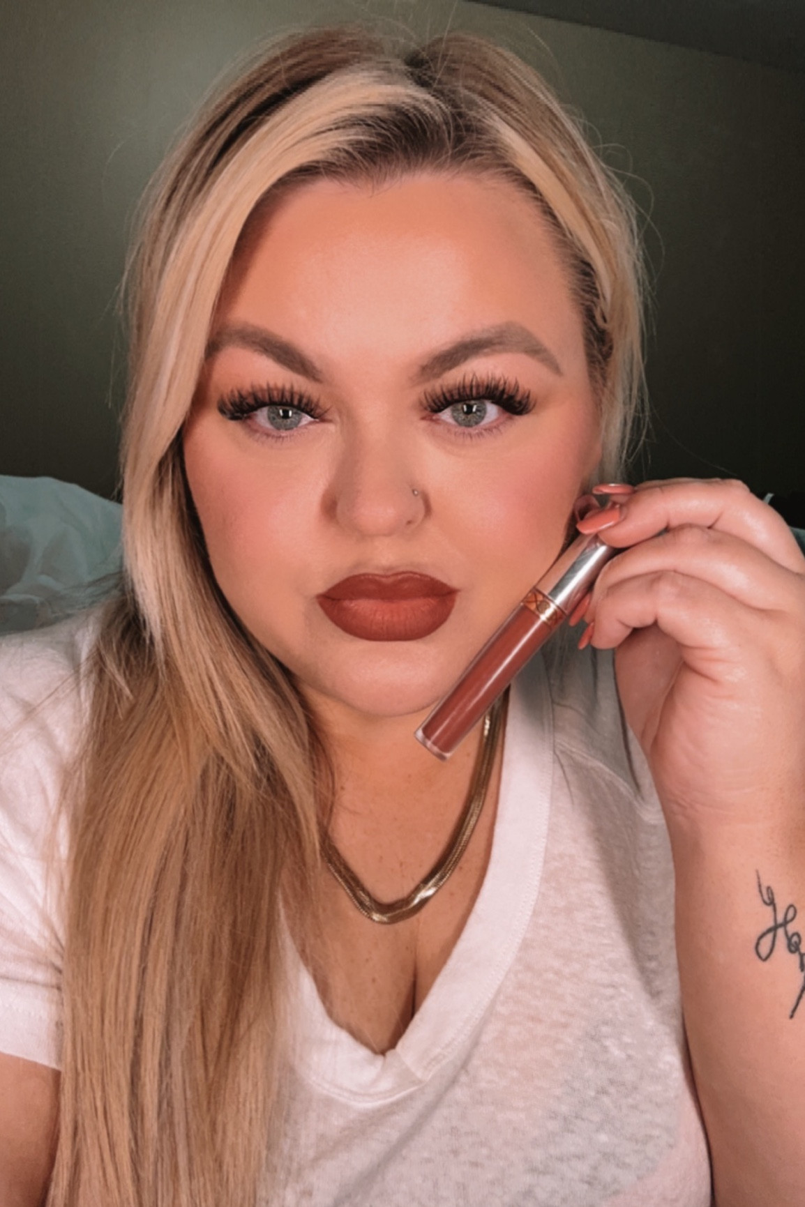 Brown lipstick 
90s lip
Lip of the day

#LTKbeauty #LTKU #LTKunder50