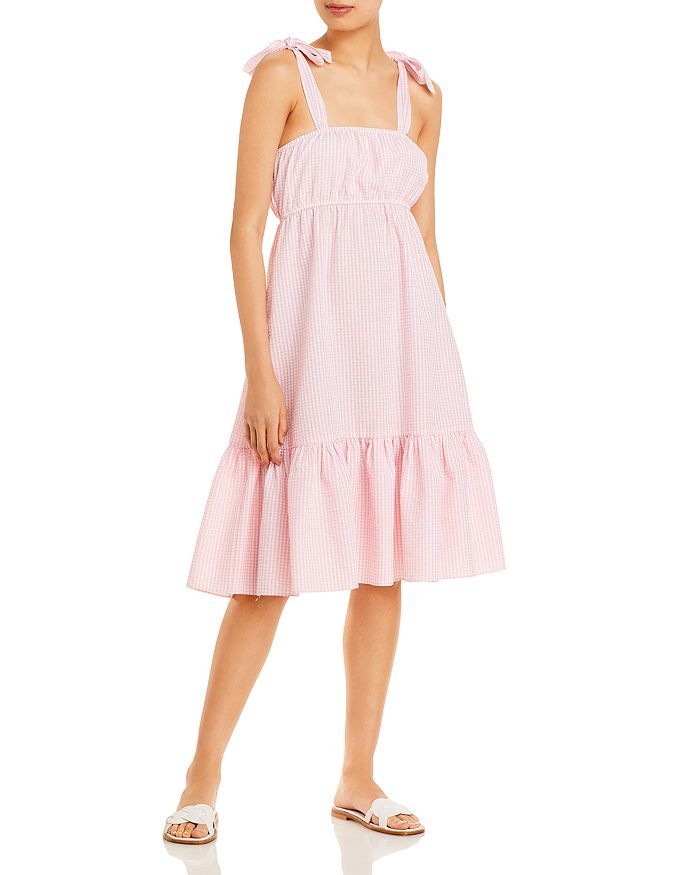 Cotton Gingham Midi Dress - 100% Exclusive | Bloomingdale's (US)
