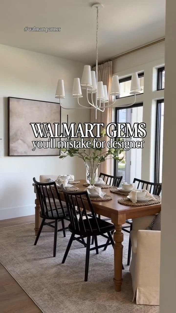 Here is proof that @walmart is really doing the most 🤩 and you don’t need to spend thousands to have designer look and feel in your home! 👏🏻 These are affordable, high quality finds that blew me away! Don’t wait though, they are back in stock and there is a high sellout risk on these items!

#LTKHome