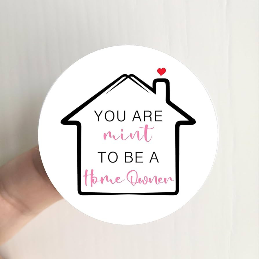 120 Pcs Real Estate Marketing Labels - "You Are Mint to Be a Home Owner" Tic Tac Box Pink Sticker... | Amazon (US)