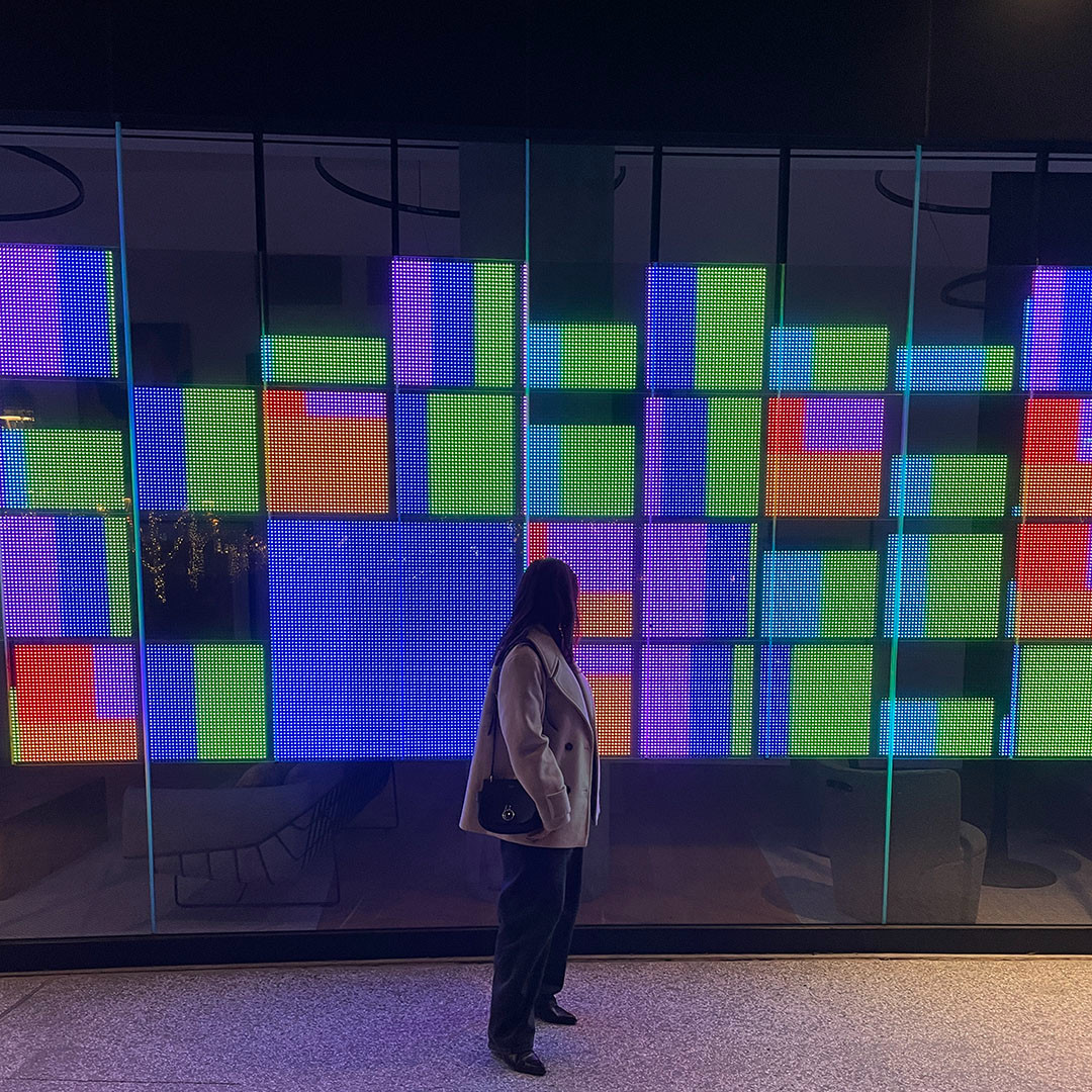 Aren't these tech lights fun! Cozy in my peacoat, which happens to be on sale for under $100. 

 #LTKootd #LTKOver40 #LTKSaleAlert