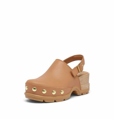 Sorel Women's Roam’N Clog RVT, Tawny Buff/Gum, 5 | Amazon (US)