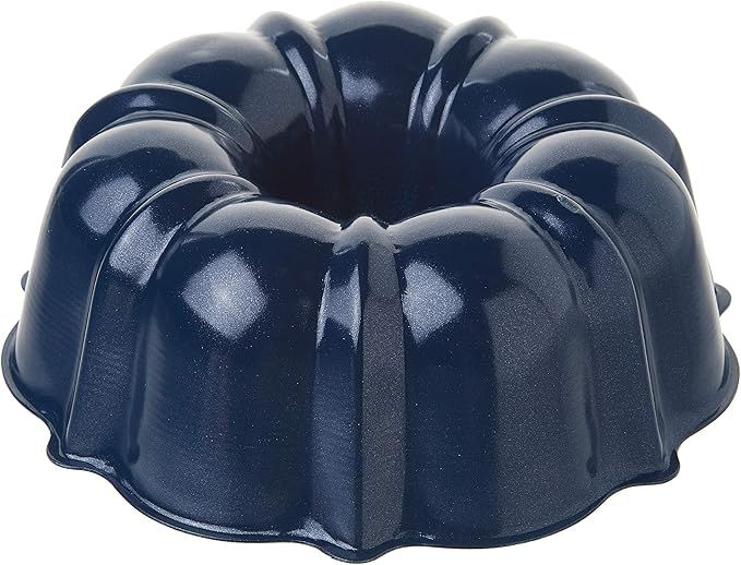 Nordic Ware Formed Bundt Pan, 6-Cup, Navy | Amazon (US)