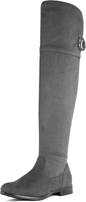 Women's Suede Over The Knee Thigh High Winter Boots | Amazon (US)