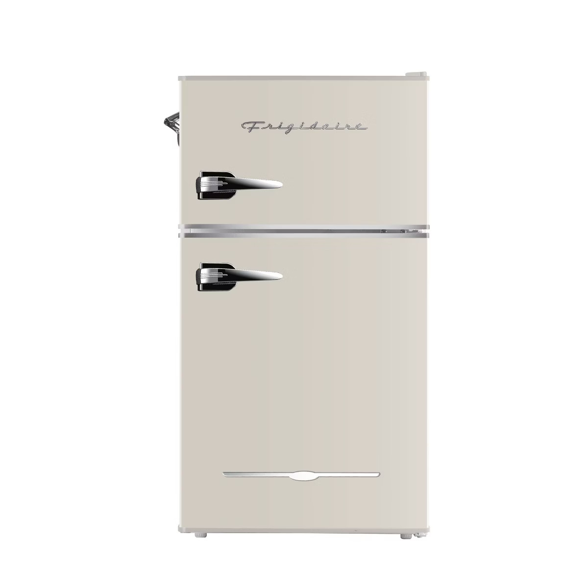 Frigidaire 3.2 cu ft 2 Door Retro Fridge w Side Bottle Opener Cream | Target