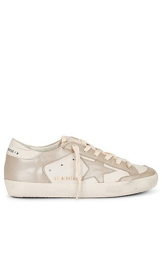 Super-Star Sneaker in White & Sand | Revolve Clothing (Global)